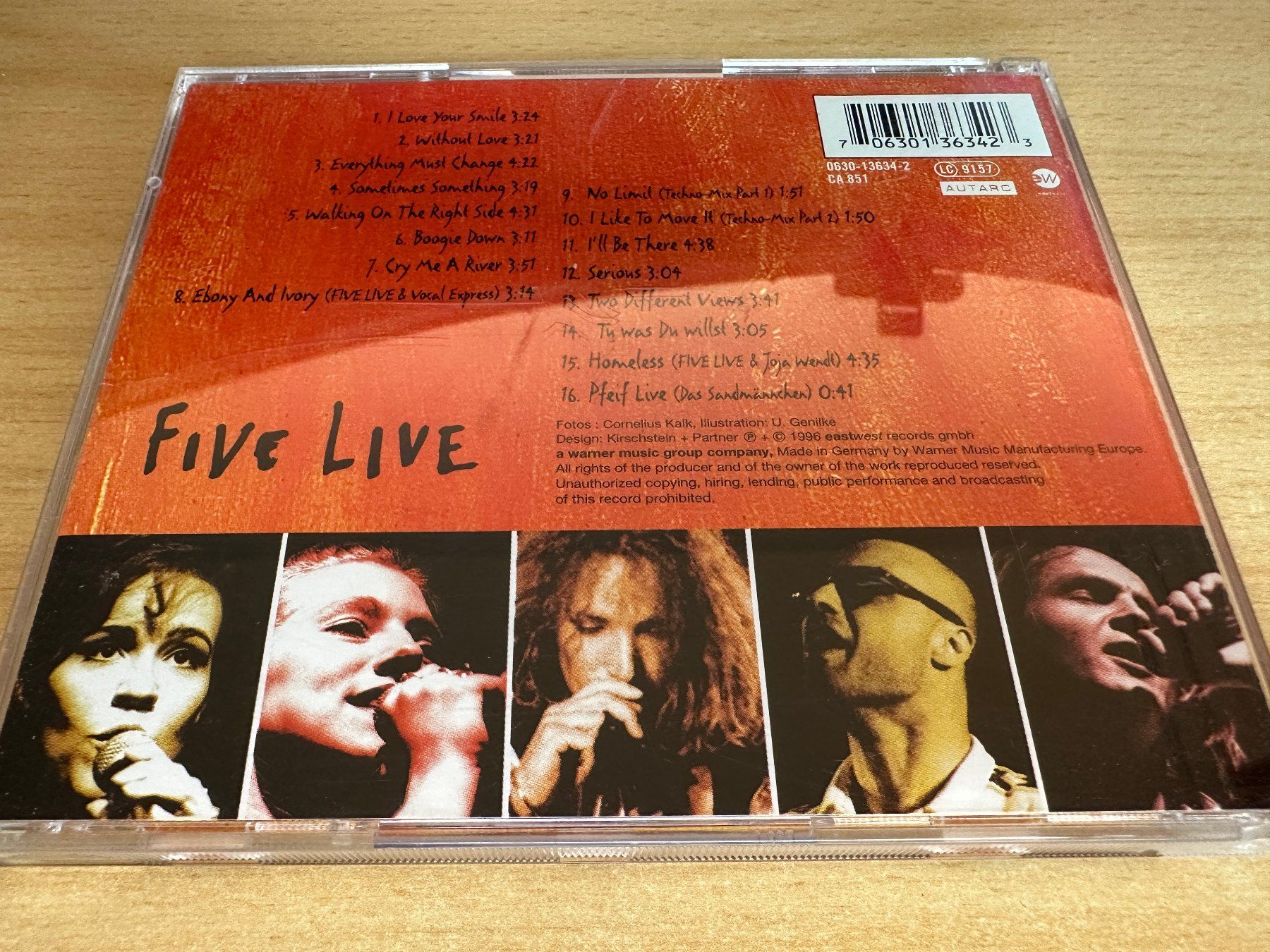 CDs: Five Live – Quintessence – D'occasion à Rikon im Tösstal par Alpenmutz 1