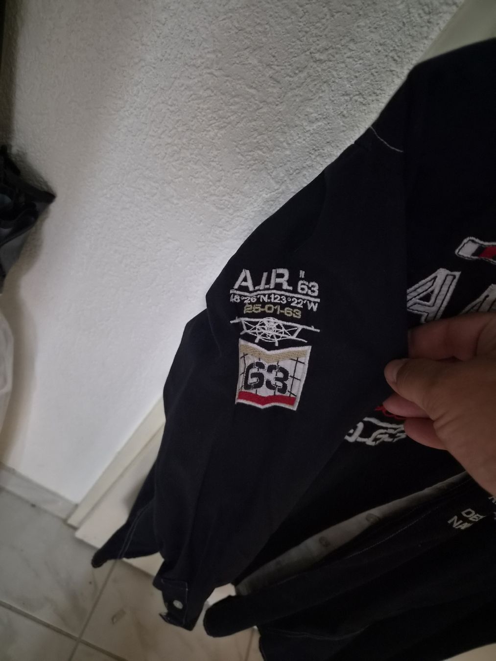 Camicie: Camp David Herren Hemd Gr. XL dunkelblau – Usato da Arlesheim venduto da Gargy79 3