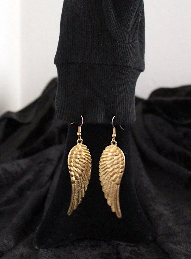 Orecchini pendenti & Orecchini a lobo: Angel Wing Ohrhänger, Länga ca. 7.5 cm – Usato da Locarno venduto da madame-tus-sauds 1