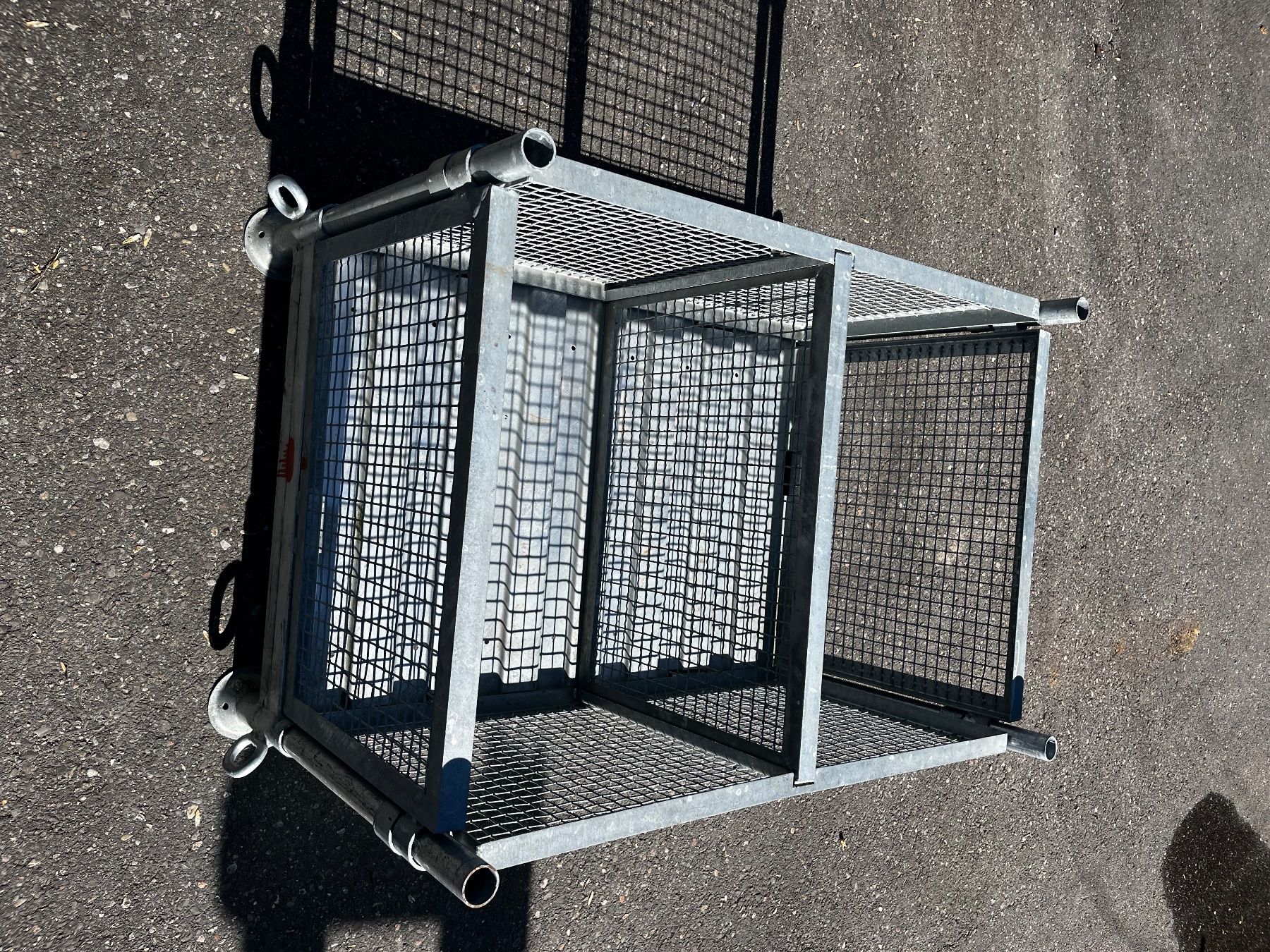 Casse di trasporto: Barellengitterbox zerleg- stapelbar – Usato da grosswangen venduto da Poliniman0 1