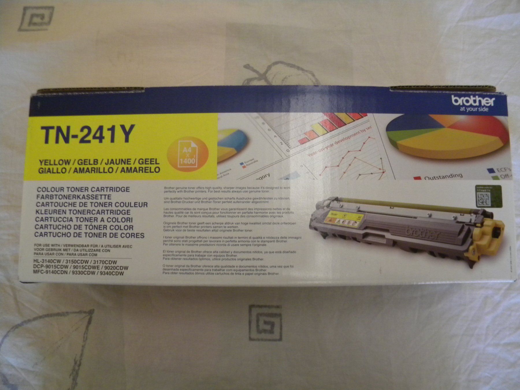 Brother Cartucce per stampanti & toner: TN-241Y – Nuovo e nell'imballaggio originale da Bühler venduto da Wini100