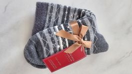 Crabtree & Evelyn - Cozy Socks (Damen) - One Size - grau