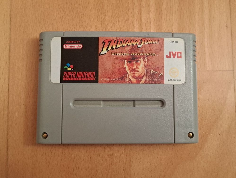 Indiana Jones für Super Nintendo (SNES) | Kaufen auf Ricardo