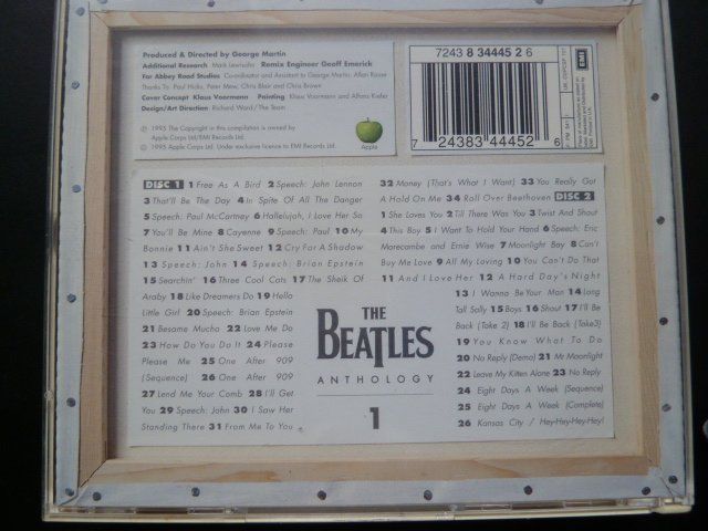 CD: Beatles - Anthology Vol. 1  (2 CD's) – Usato da Au ZH venduto da sikoku 3