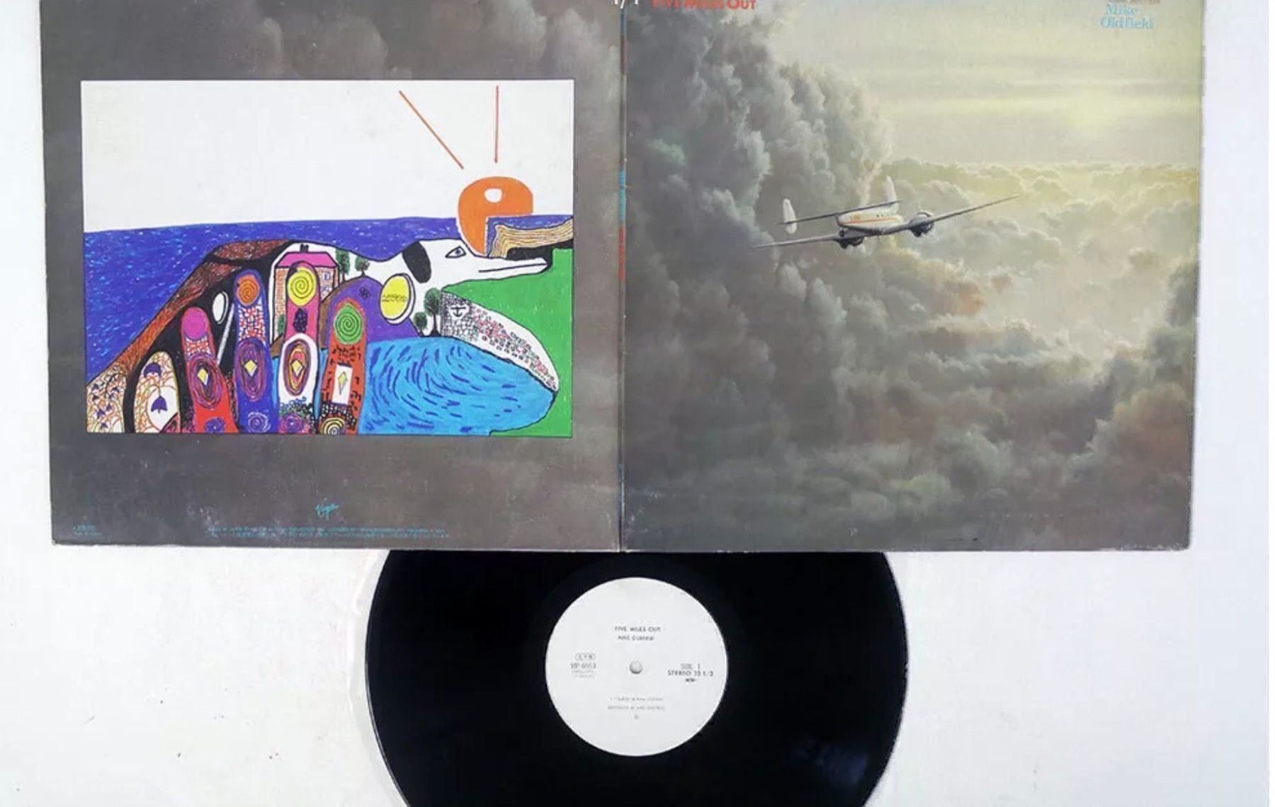 Dischi in vinile: MIKE OLDFIELD FIVE MILES OUT Japan PROMO – Usato da Le Lignon venduto da Aladdin67
