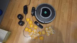 iRobot Roomba 780 + VIEL Zubehör 23x HEPA Filter + 6 Bürsten