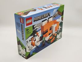 Lego Minecraft 21178 - Die Fuchs-Lodge (neu & OVP)