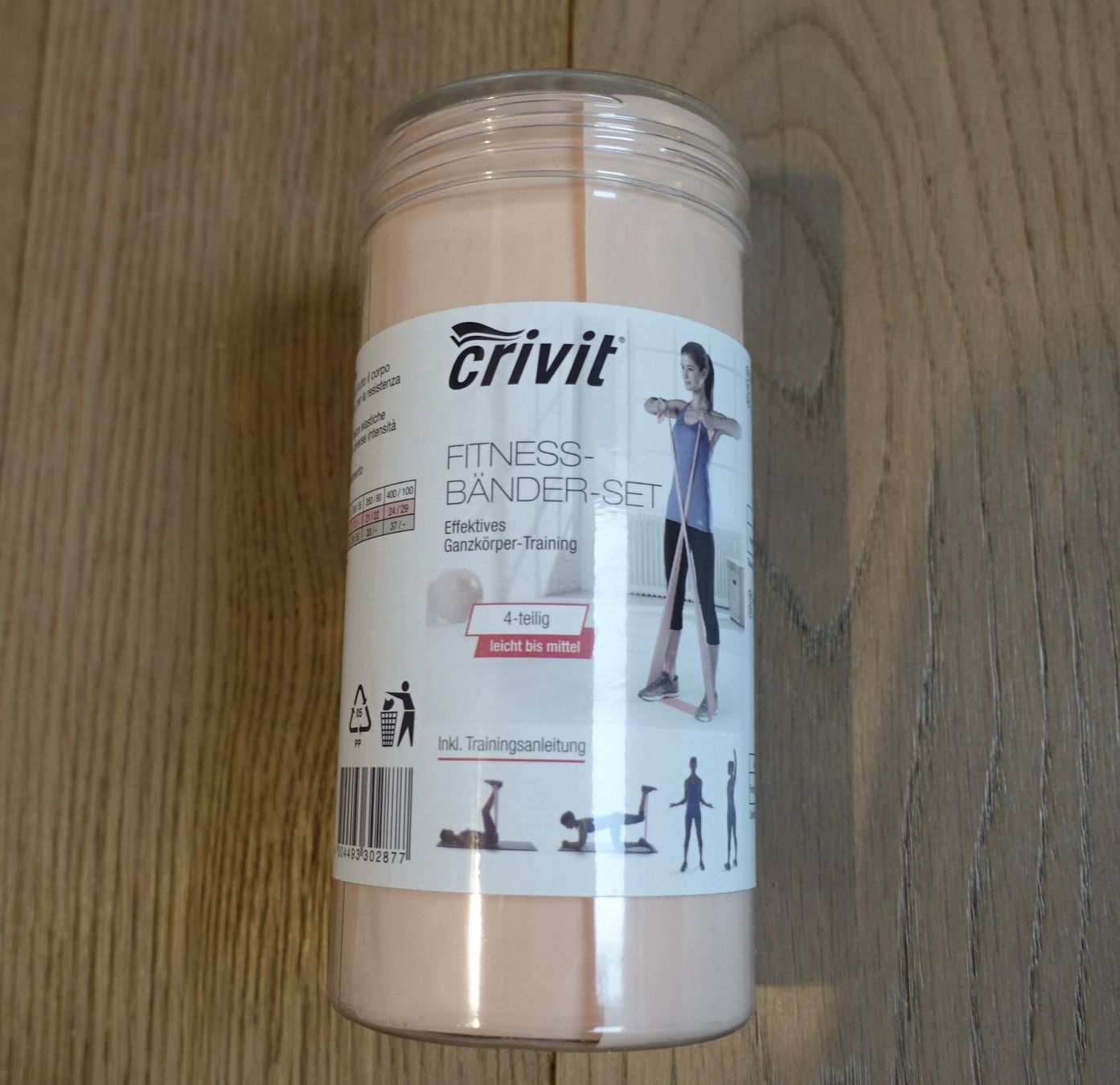 Hometrainer: Fitness Bänder-Set 4-teilig von Crivit – Neu und originalverpackt aus Arbon von drs64
