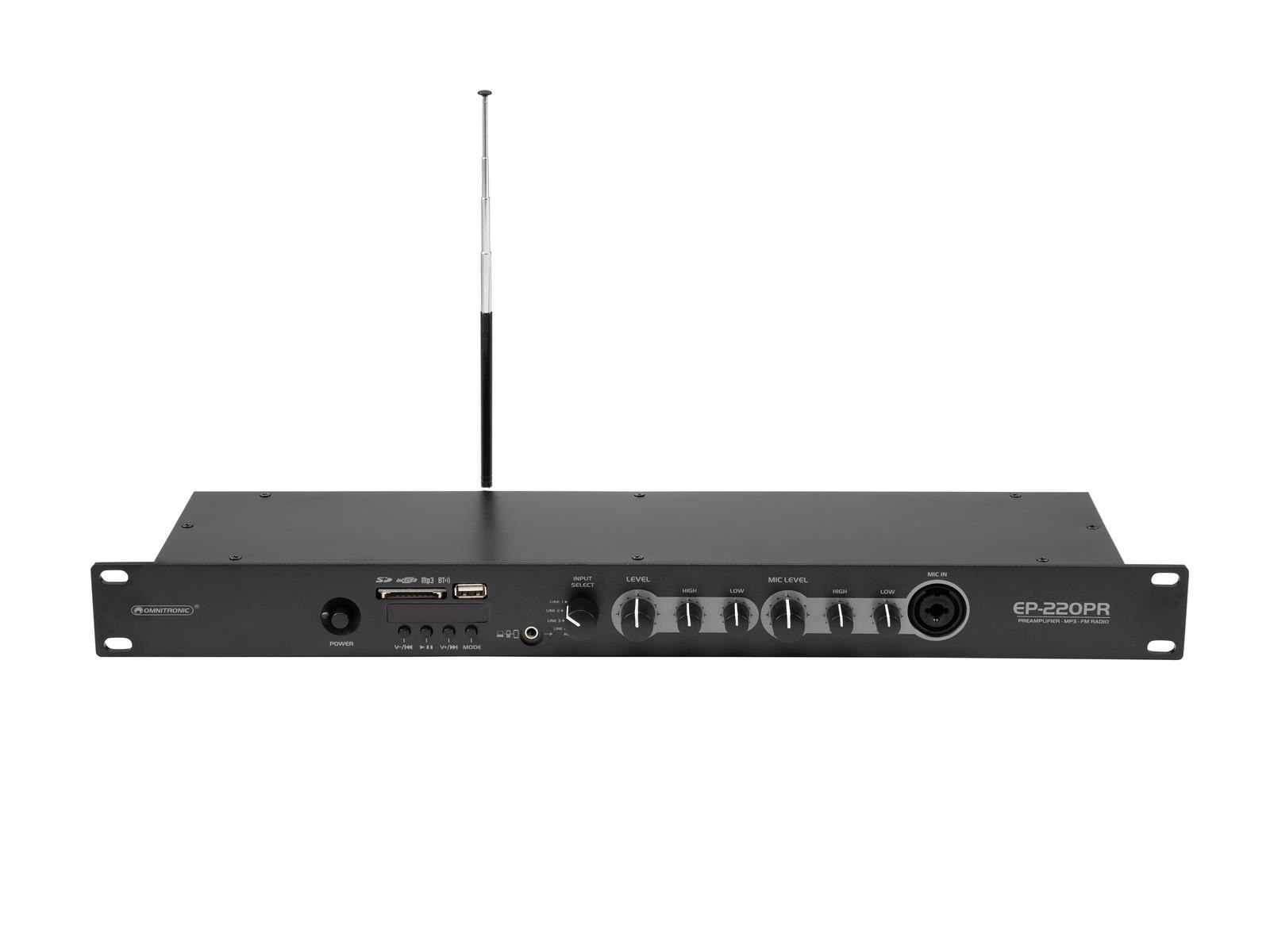 Amplificatori: OMNITRONIC EP-220PR Vorverstärker – Nuovo e nell'imballaggio originale da Däniken SO venduto da Profog1