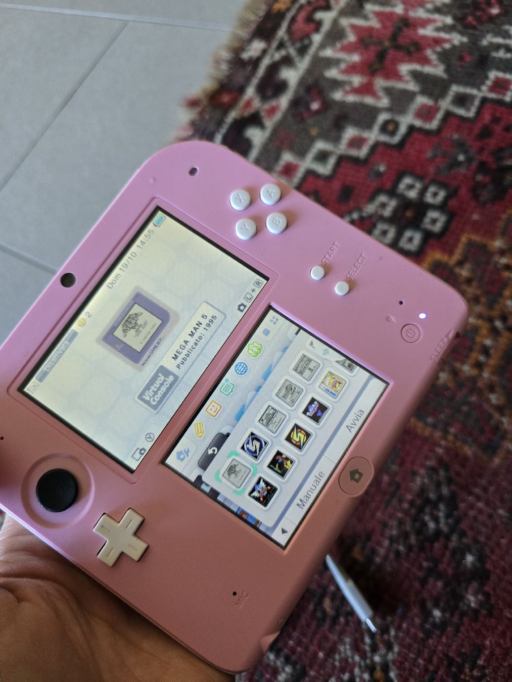 Nintendo Konsolen: nintendo 2ds con carica batteria – Gebraucht aus Disentis/Mustér von Lerols 4