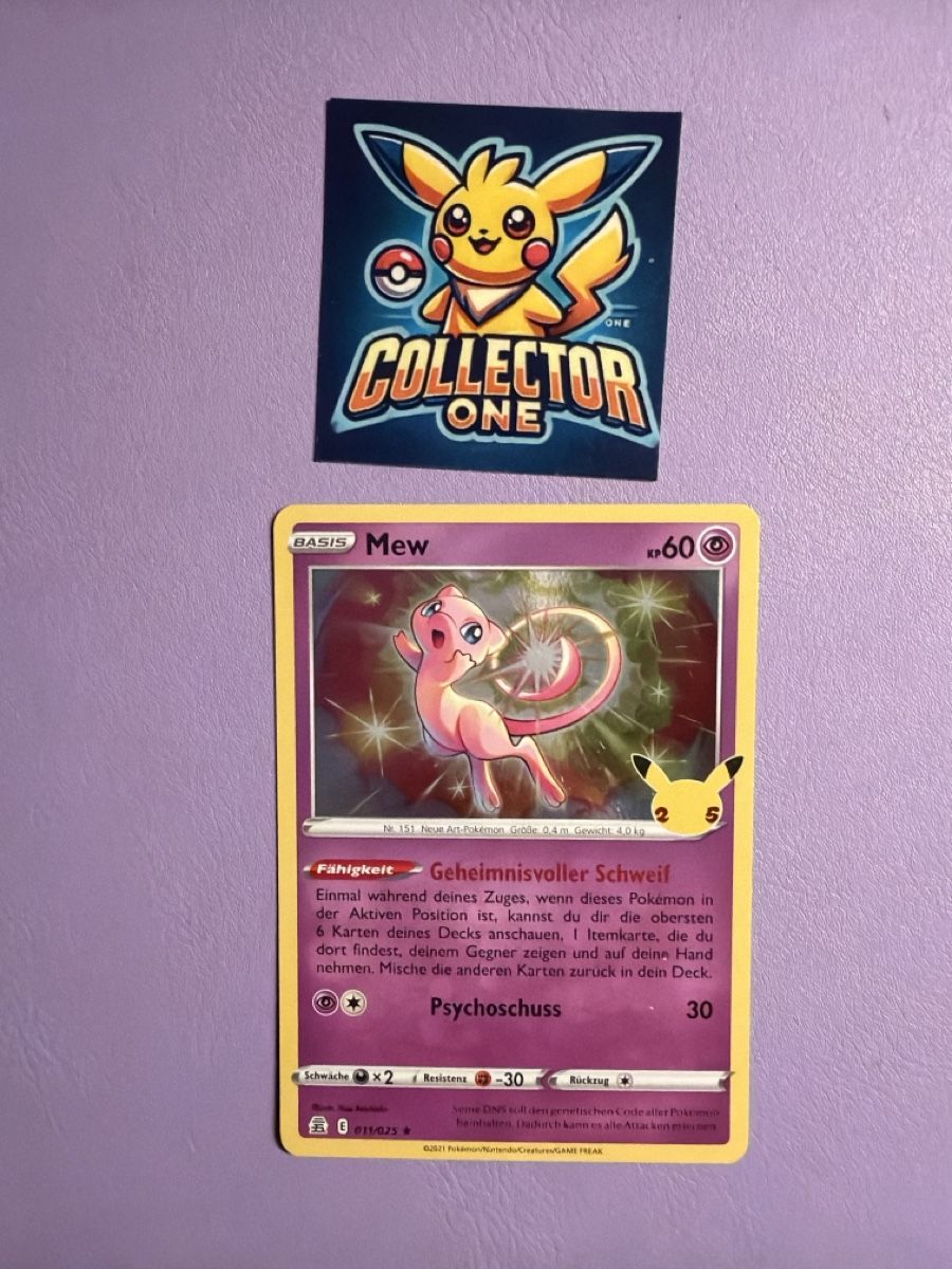 Pokémon Sammelbilder & Trading cards: Pokemon Mew Celebrations Holo 2021 – Neu (gemäss Beschreibung) aus Lommiswil von CollectorOne