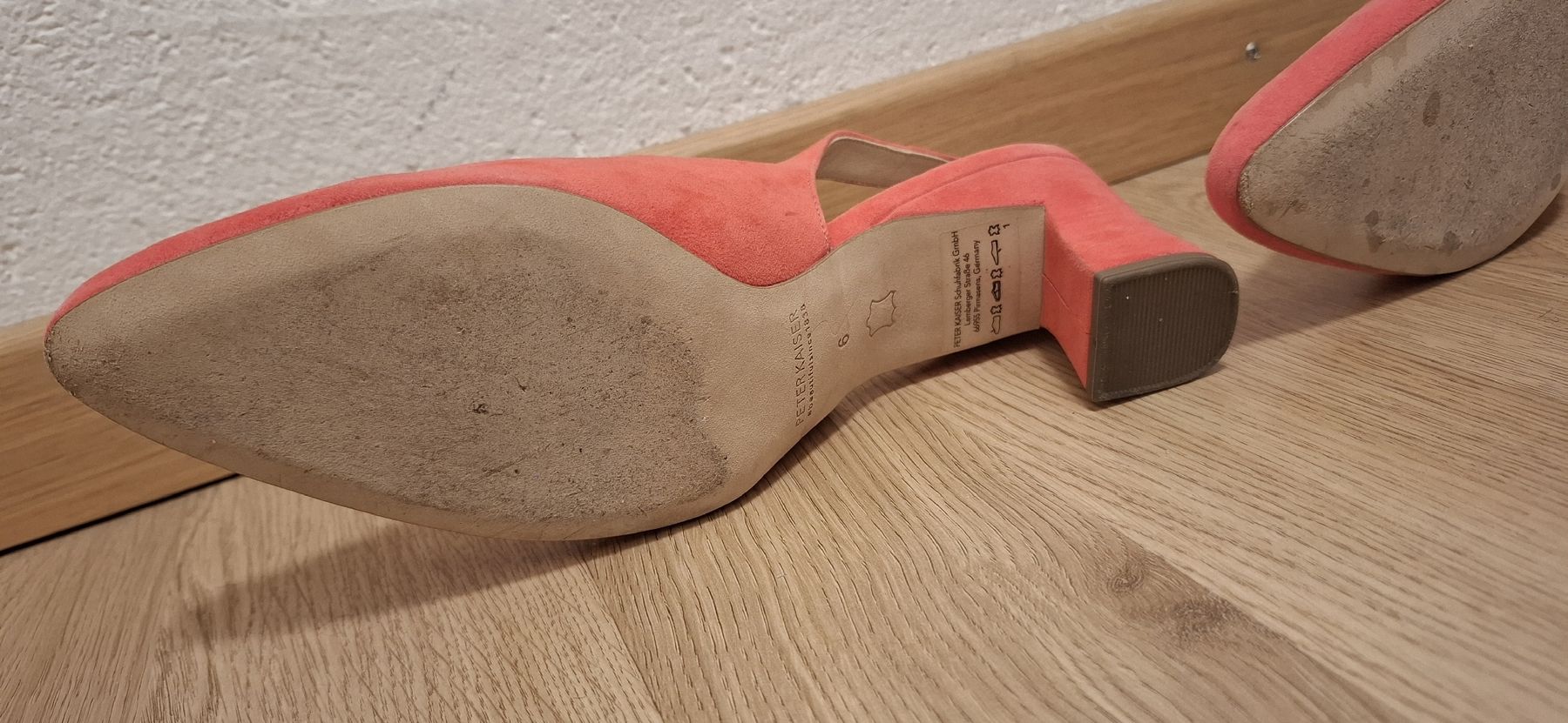 Kaiser Scarpe da donna: Peter Kaiser Pumps, Gr. 6, Wildleder, Koralle – Usato da Dietikon venduto da Miakitty 4