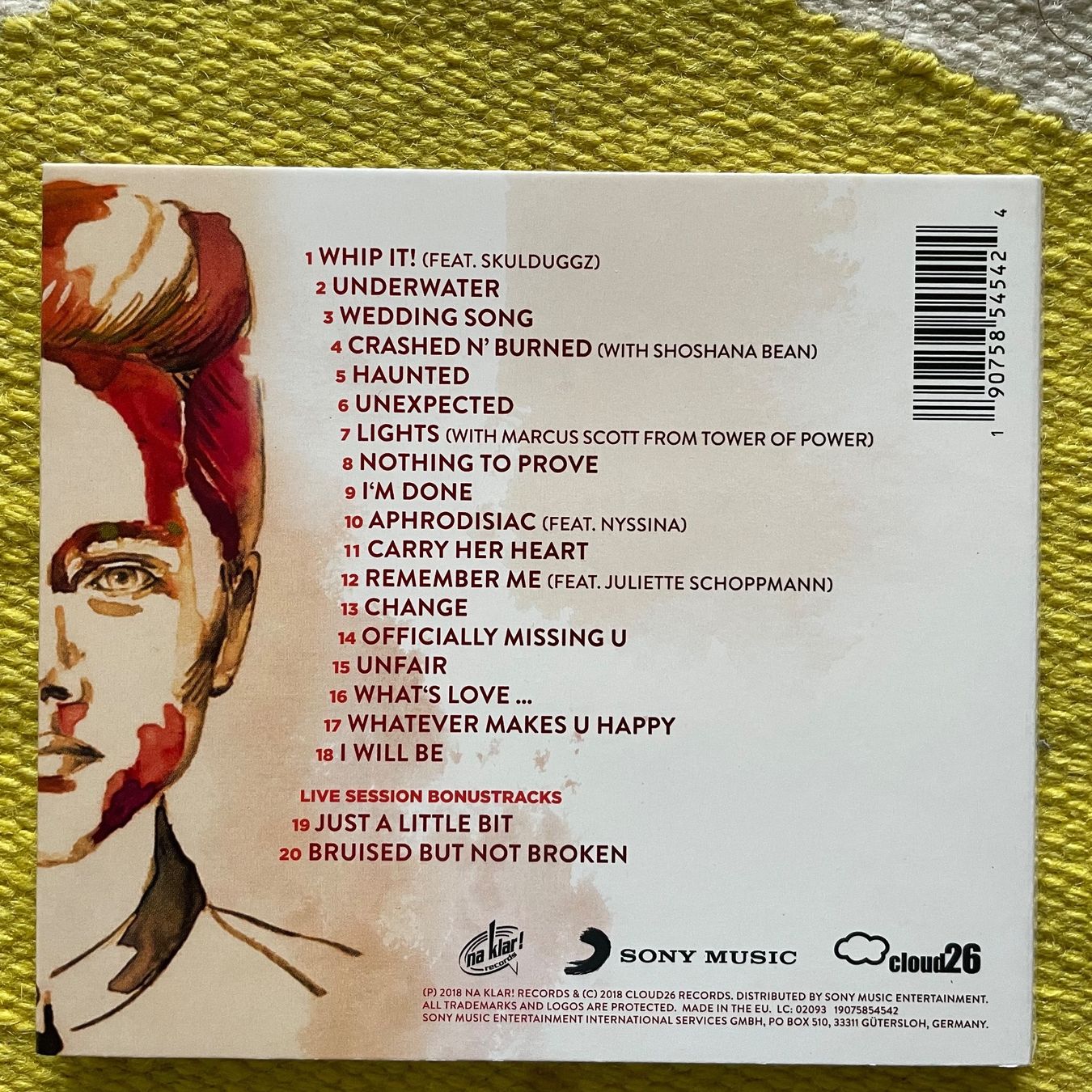CDs: PATRIC SCOTT-PAINT ME BACK COLORFUL EDITION – Gebraucht aus Rorschacherberg von CD-Roli 1