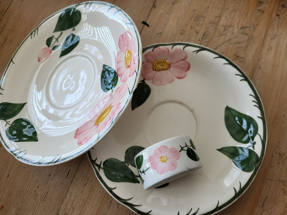 Villeroy Boch Wild-Rose Espressotasse mit Untertasse 2 x (Gebraucht) in Birr für CHF 34 - mit