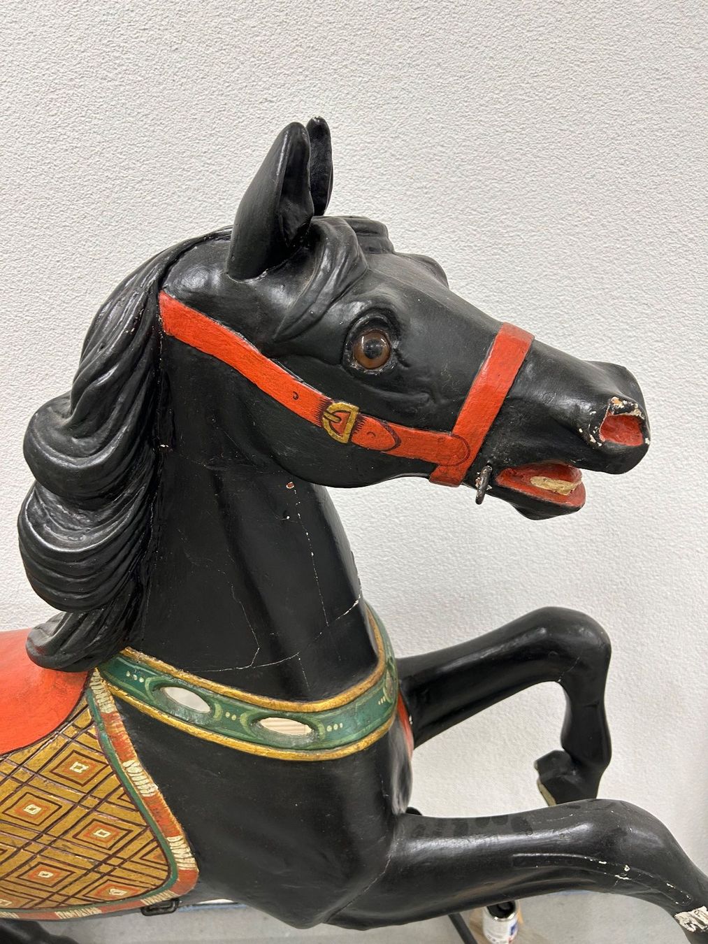Statuette: Karussellpferd Karussellrössli Rössli Pferd – Usato da Niederried b. Interlaken venduto da Zg777 6