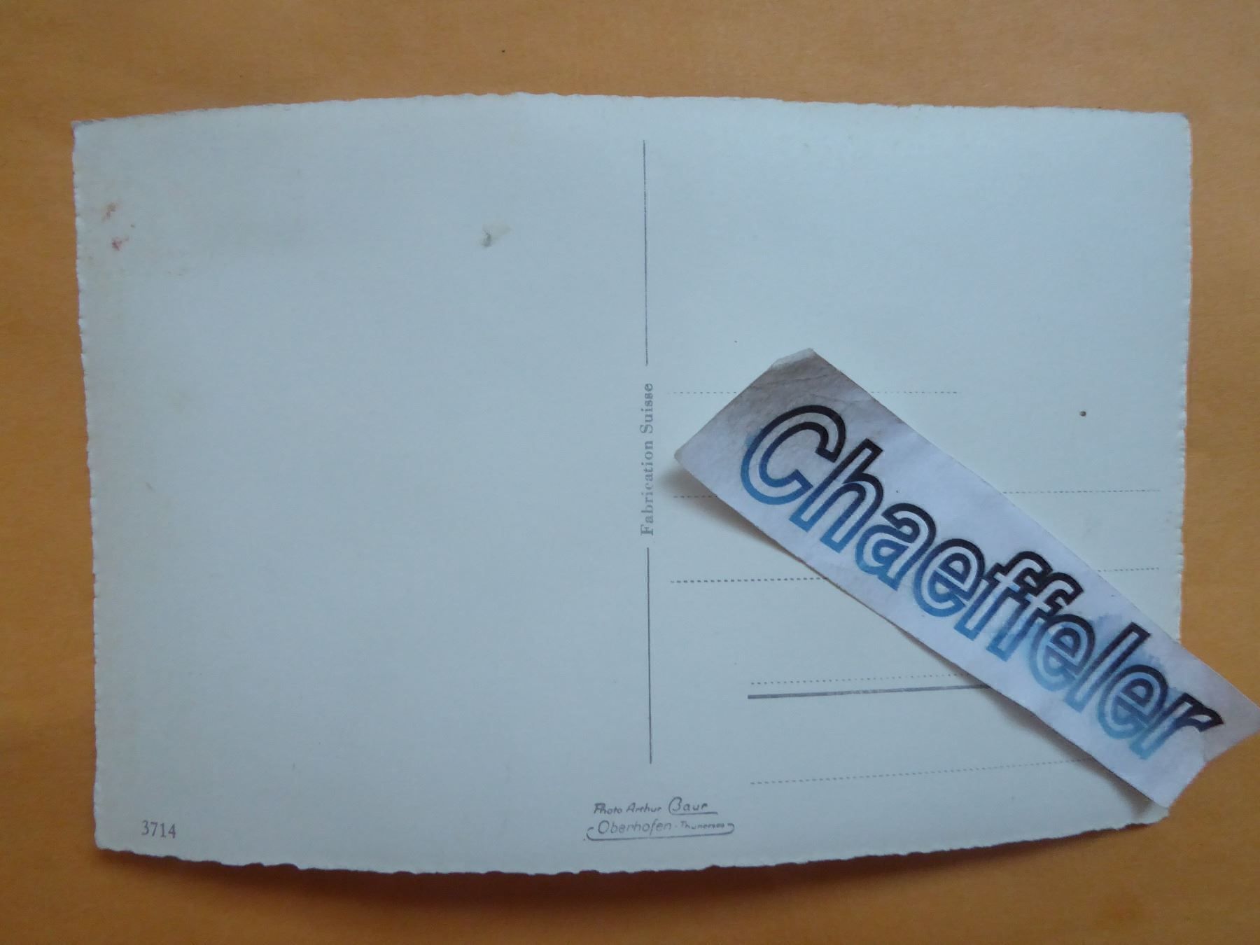 Cartoline postali: Luftseilbahn Kandersteg-Stock (Gemmi) – Nuovo (secondo la descrizione) da Zürich venduto da Chaeffeler 1