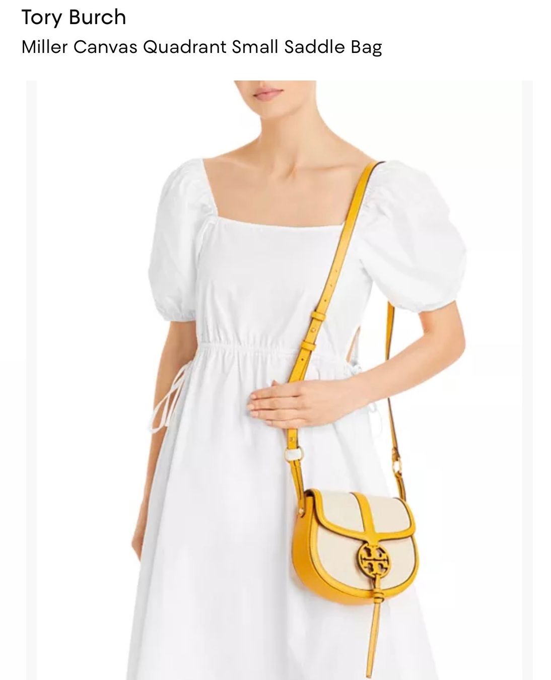 Tory Burch Sacs femmes: Tory Burch - Miller Canvas Saddle Bag – D'occasion à Wädenswil par quattromic 8