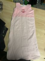 Neuer Rosa Winterschlafsack mit Eule, 90cm
