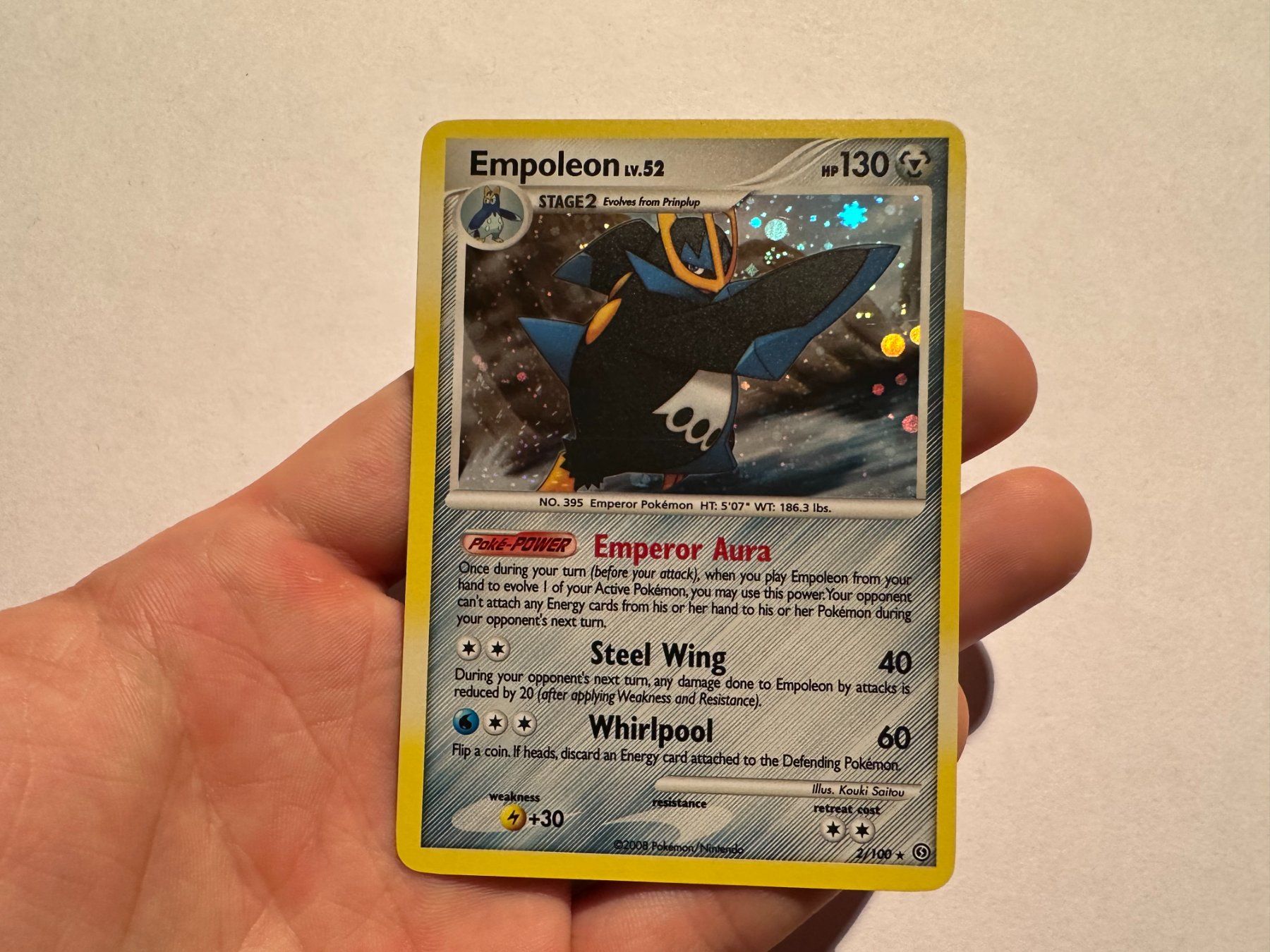 Pokémon Sammelbilder & Trading cards: Empoleon holo D&P Stormfront EN – Gebraucht aus Hagendorn von Pokecollectorch 4