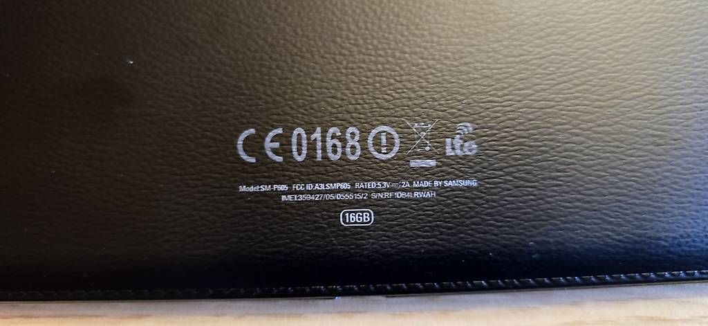 Tablet PC: Samsung Galaxy Note 10.1 Tablet SM-P605 LTE – Usato da Rhäzüns venduto da Webman1 2