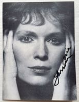 Mia Farrow, signiertes Original-Autogramm, um 1995