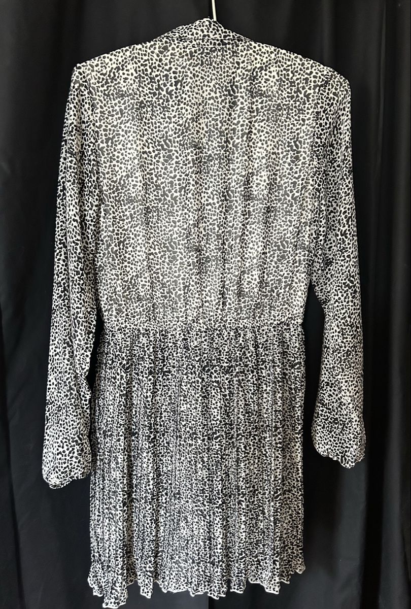 Kleider: Bik Bok Leopard Print Pleated Dress, Size Medium. – Neu (gemäss Beschreibung) aus Zürich von Mistral61 4