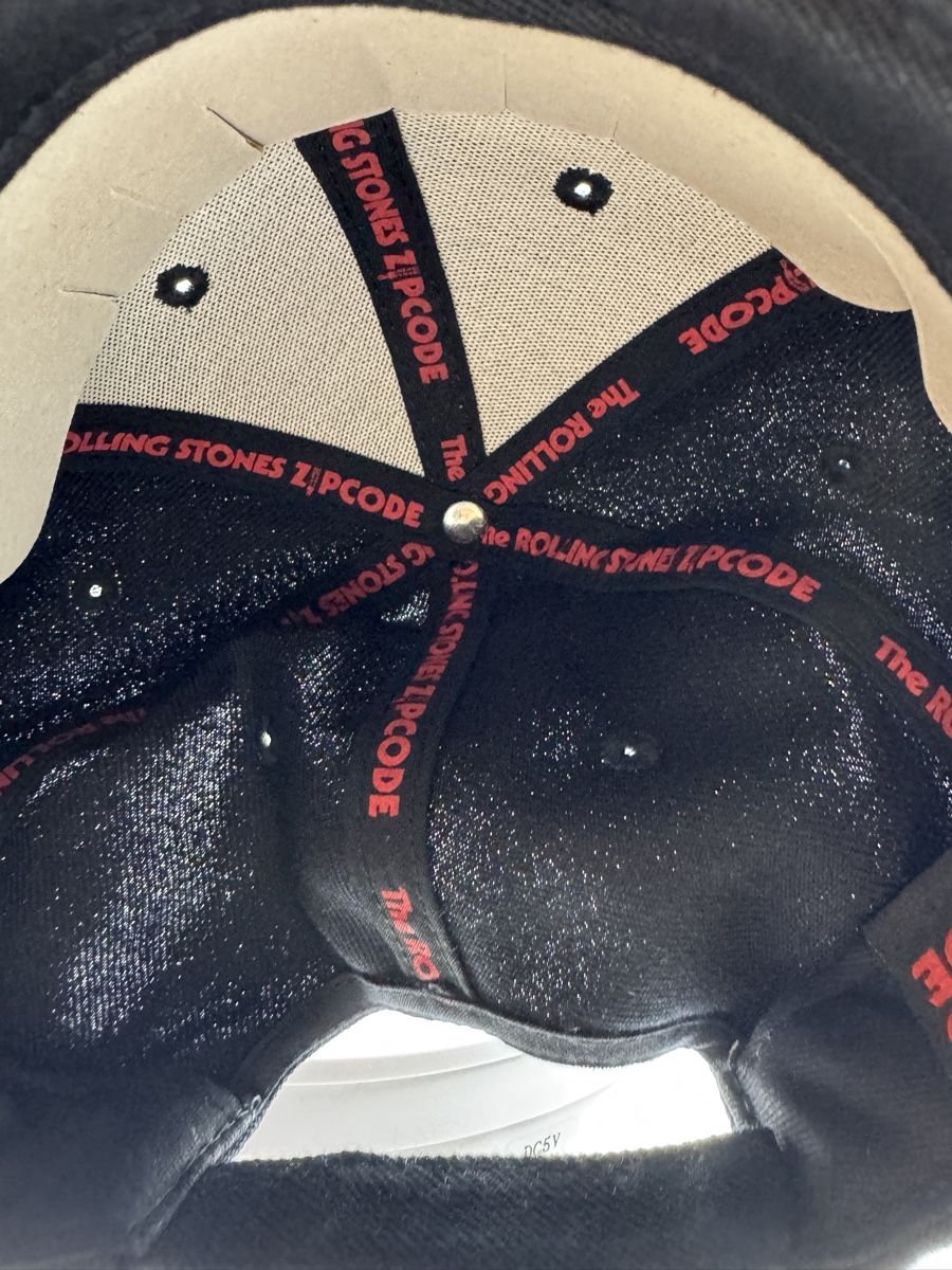Sonstige Kleidung & Accessoires: The Rolling Stones Zip Code Cap schwarz mit Stickerei – Neu (gemäss Beschreibung) aus Ipsach von Besos 3