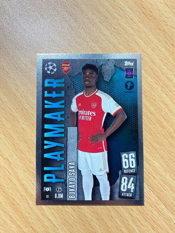 Topps Match Attax 2023 Bukayo Saka Arsenal | Kaufen auf Ricardo