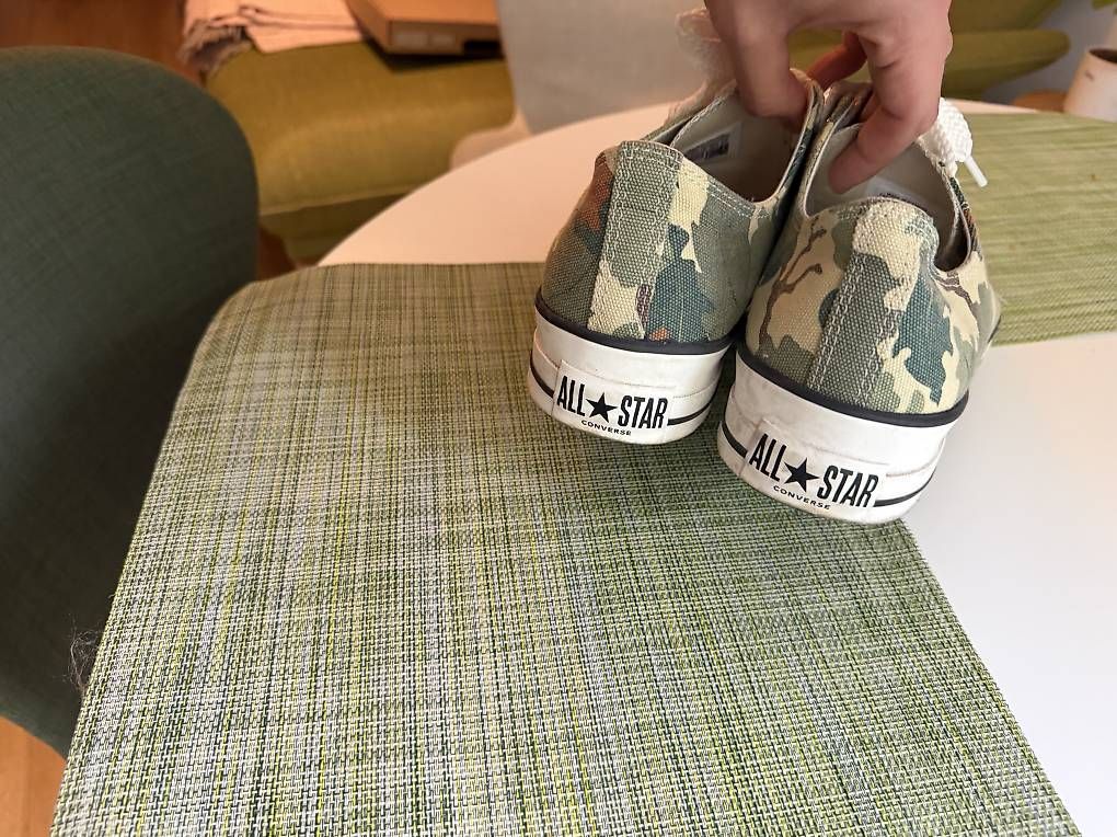 Chaussures hommes: Converse Chuck Taylor Throwback Low Camouflage – D'occasion à Zürich par luc_55wb 3