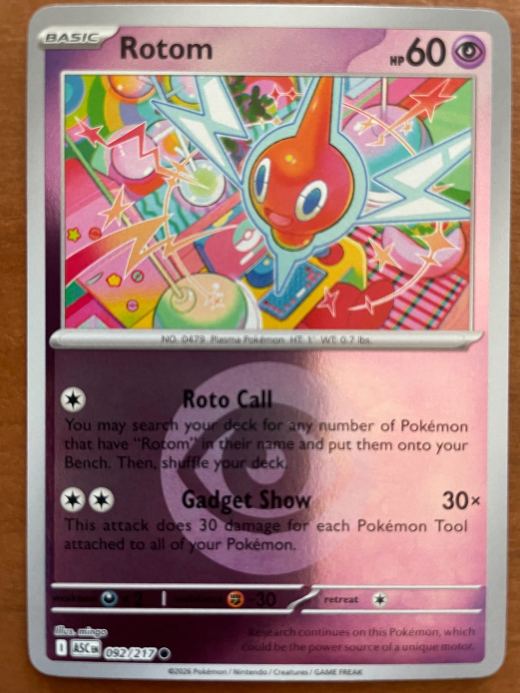 Pokémon Carte collezionabili: Pokemon Rotom Reverse (Versand gratis) – Nuovo (secondo la descrizione) da Chur venduto da Angerson
