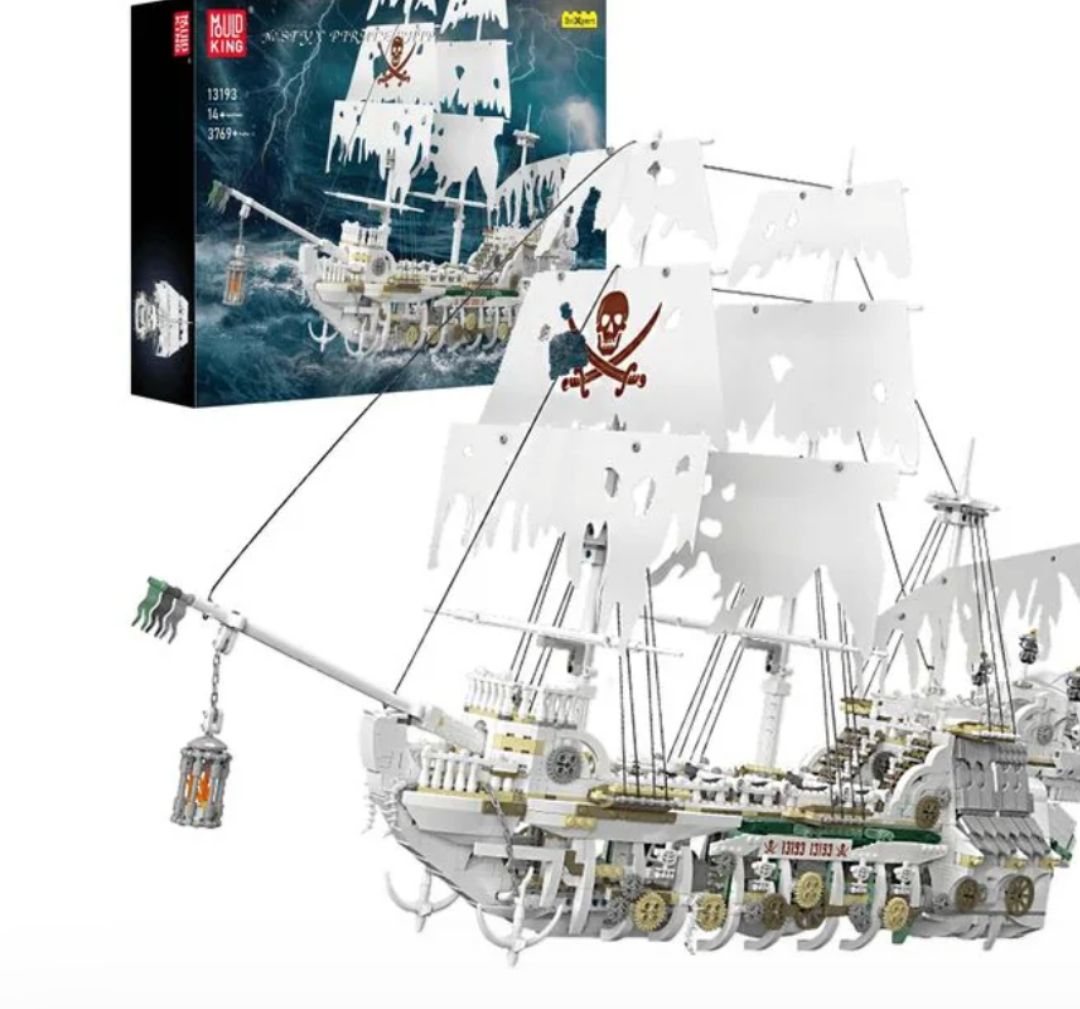 Mould King Kit di costruzioni: Grosse Piratenschiff Bausatz  – Usato da Ebikon venduto da val_w5jm 2