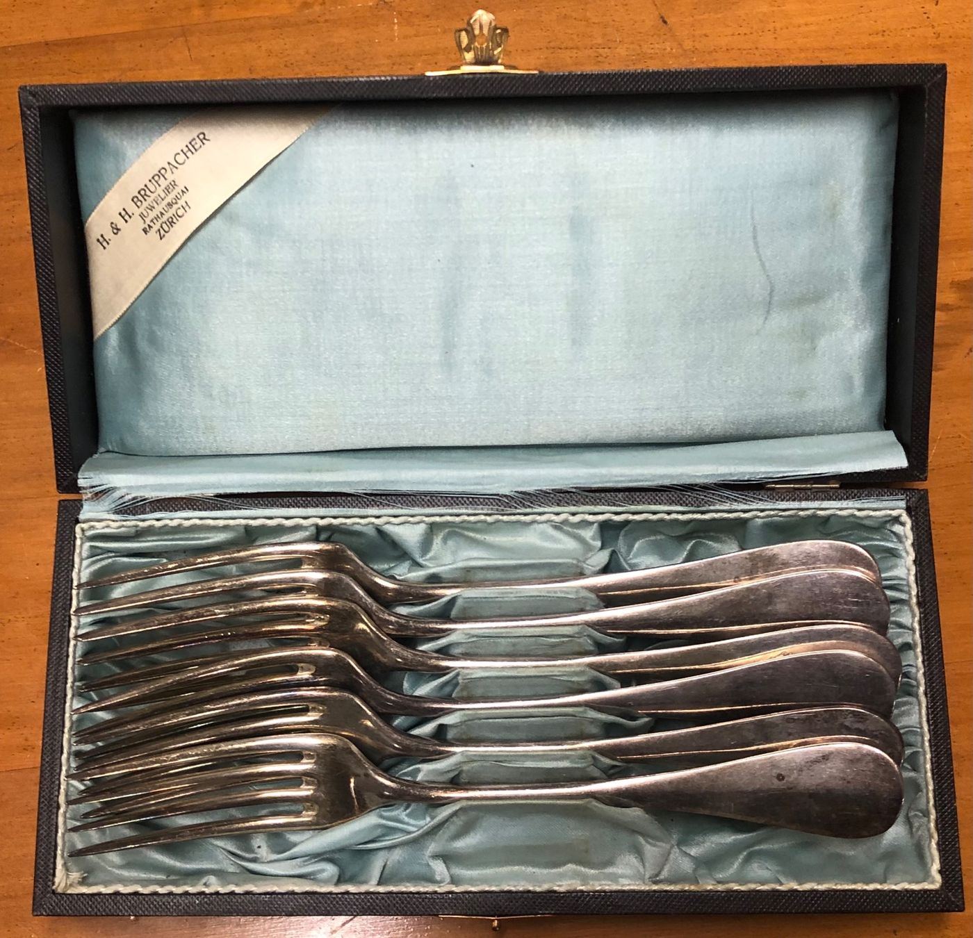 Fourchettes: 6 Silbergabeln - Wiskemann "72" – D'occasion à Gunzwil par feel_good