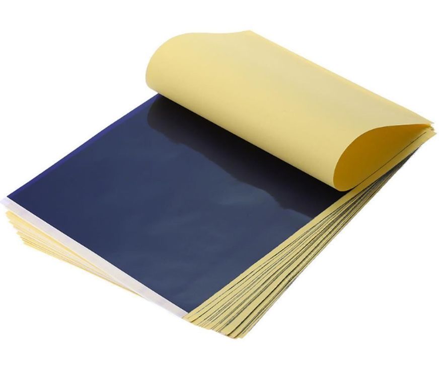 50 Blatt Tattoo Transfer Papier - Schablonenpapier Für Tätowierer