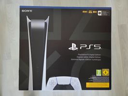 PlayStation 5 Digital Edition mit neuem Controller