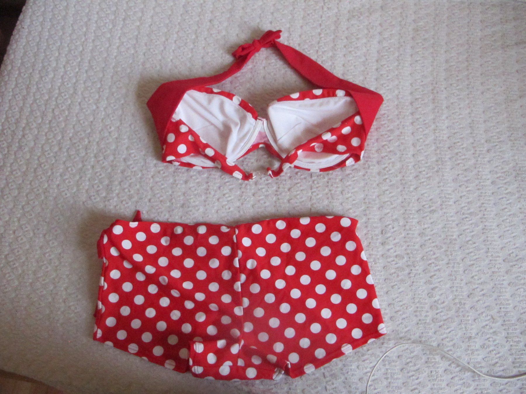 Costumi da bagno & Bikini: Wunderschönes Bikini Set Bademode/Badeanzug Gr 44 C Neu – Usato da Löhningen venduto da Chimae67 6