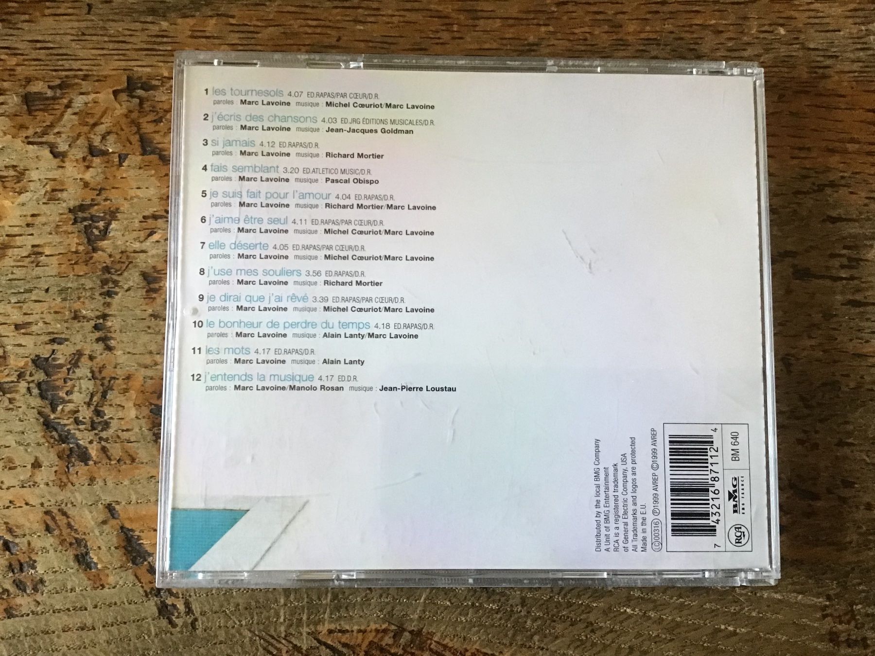 CDs: CD Marc Lavoine – Gebraucht aus Fully von Ruby97 2