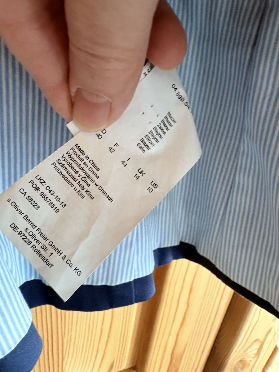S.Oliver Jacken: Blazer Gr. 40 S. Oliver – Gebraucht aus Degersheim von Ula23 2