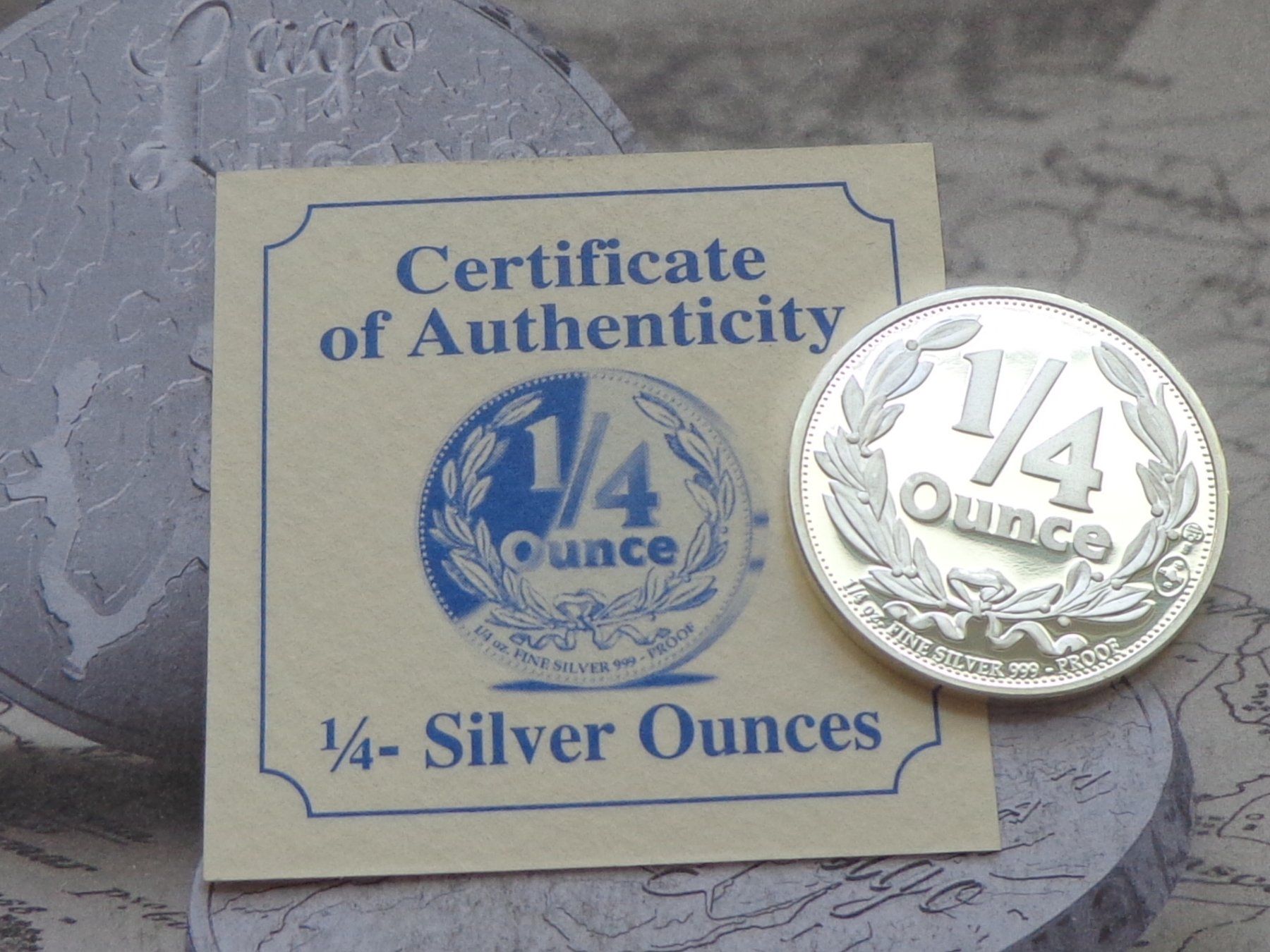 Tutti le monete: 1/4 oz Fine Silver .999 Switzerland – Nuovo e nell'imballaggio originale da Pully venduto da UCA01
