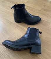 Schwarze Stiefelette in Gr. 41