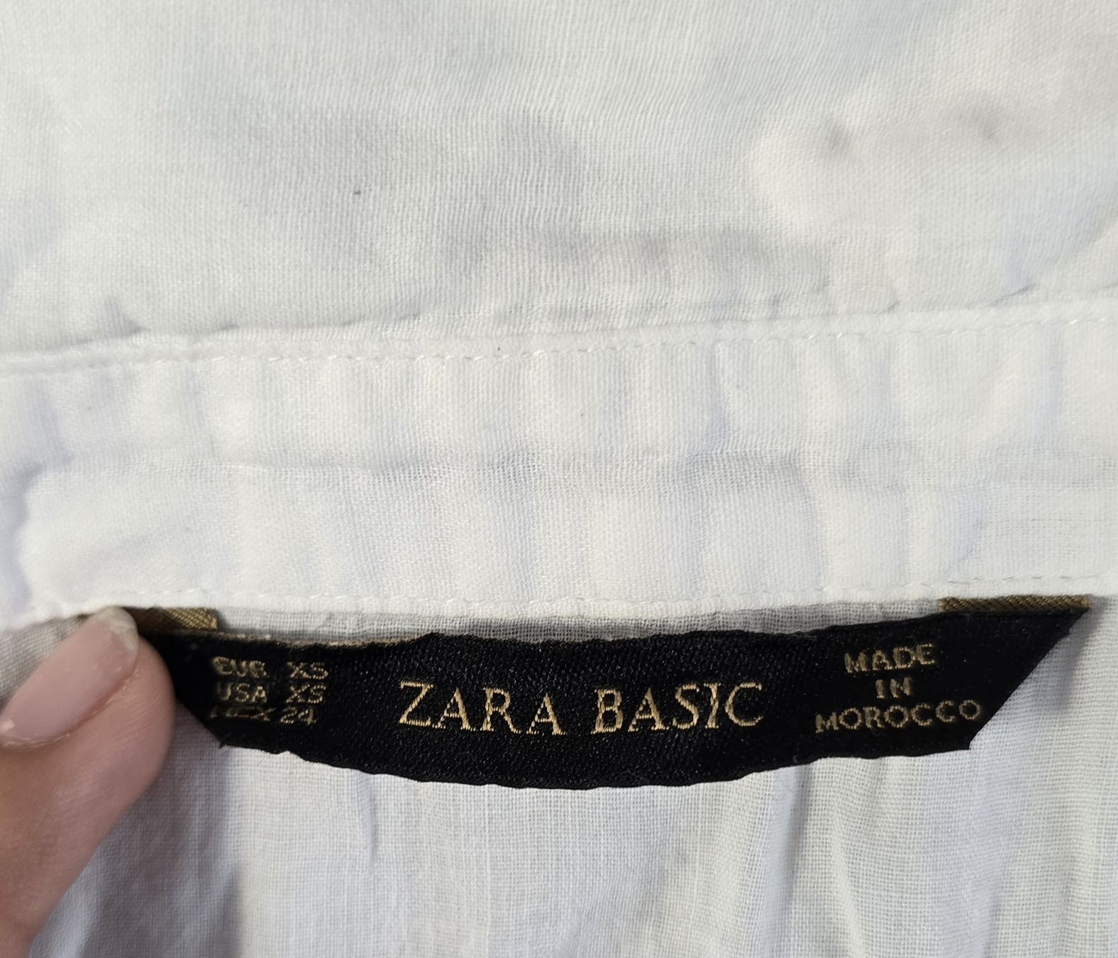 Zara Camicette: Damen Hemd durchsichtig XS – Nuovo (secondo la descrizione) da Basel venduto da gin_77cv 2
