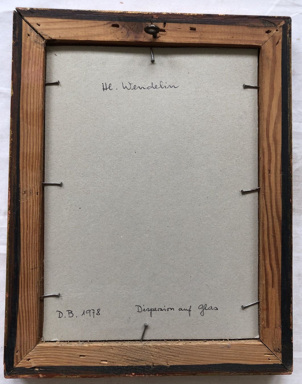 Dipinti: Hinterglasbild - Heiliger Wendelin – Usato da Schaffhausen venduto da durruti 2