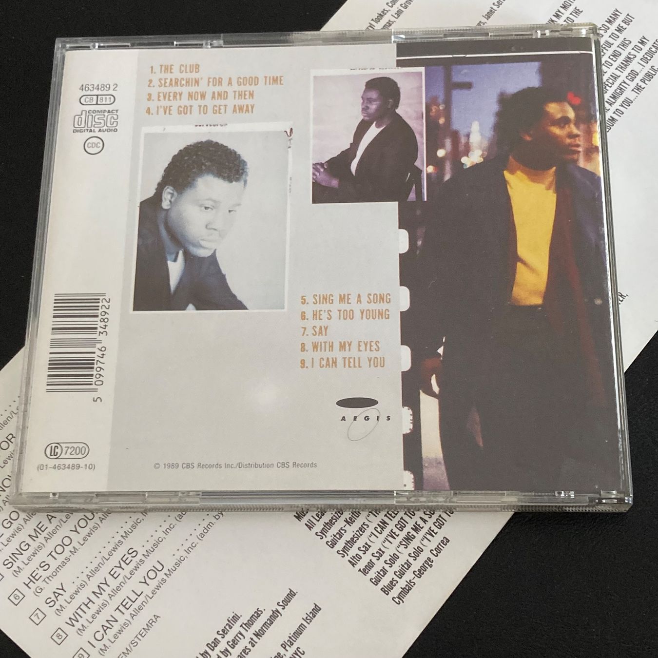 CD: Marcus Lewis - Sing Me A Song | Soul Pop – Usato da Bern venduto da Ntsamina 1