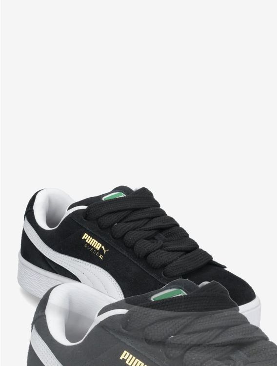 PUMA Suede XL Black Herren Leder Sneaker Grösse 43 EU NEU! (Neu