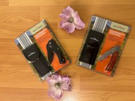 Taschenmesser, 2 Stück NEU & ORIGINALVERPACKT !! Edelstahl !