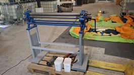 Blechwalze, Rundwalze, Metallwalzmaschine für Werkstatt 