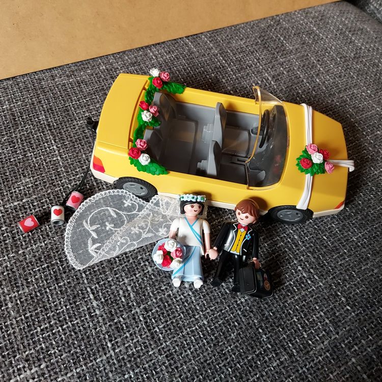 Playmobil süsses Hochzeitscabrio mit Anleitung (Gebraucht) in ...