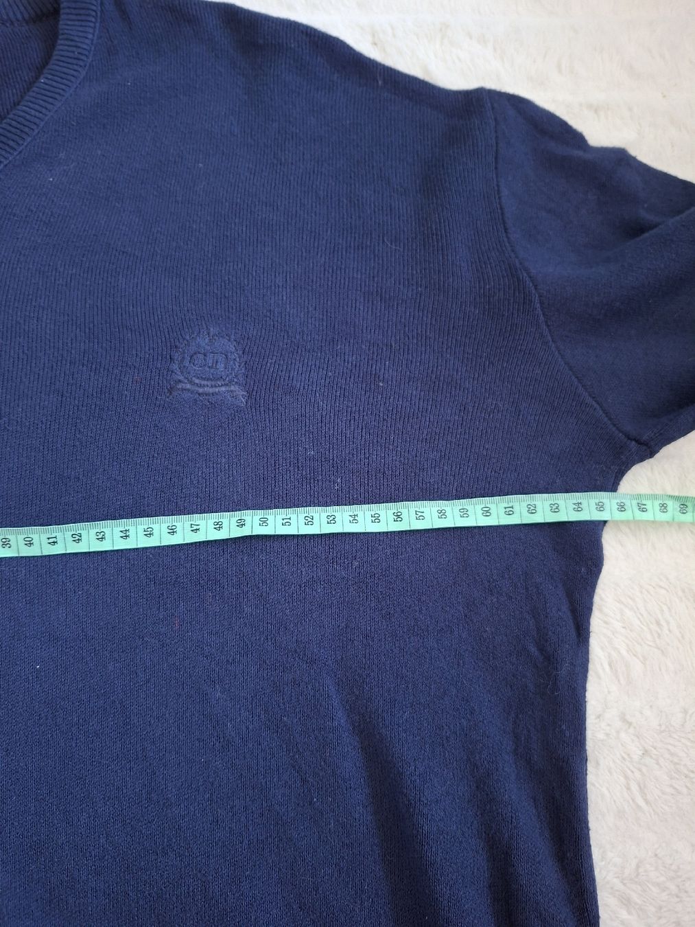 Dior Maglioni & Felpe: Pull col V Christian Dior 100% Coton T.L marine – Usato da Renens VD venduto da ser_j2fn 4