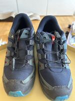 Salomon Wanderschuhe blau Grösse 38 gebrauchter Zustand
