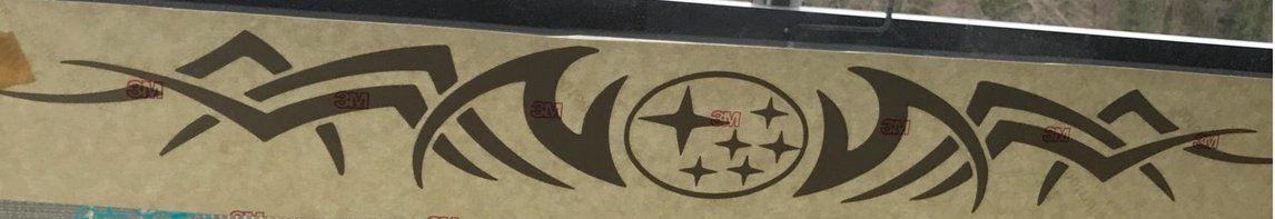 Sticker: Subaru Tribel   Aufkleber Top Angebot – Nuovo (secondo la descrizione) da Aarau venduto da Foruschweiz 2