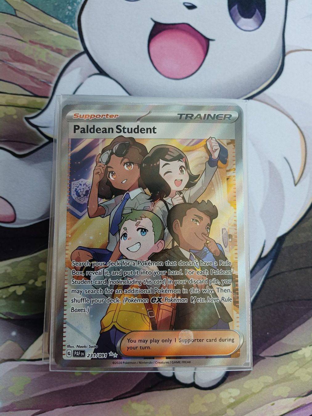 Pokémon Carte collezionabili: Paldean Student - Full Art – Usato da Altstätten SG venduto da GGsGameshop